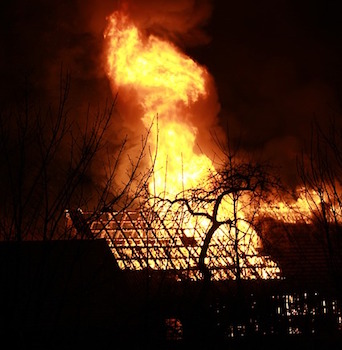 barn fire